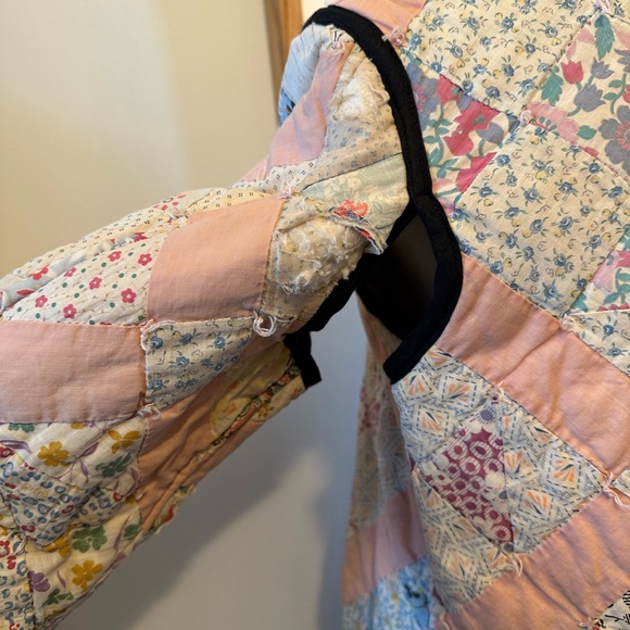 OOAK CARLEEN Patchwork Quilted Women's Jacket PRISTINE - Picture 3 of 6